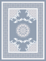 classic ornamental carpet rug design 78