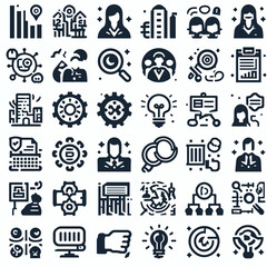 Collection of Business and Innovation Icons