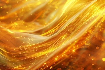 Golden Waves of Light