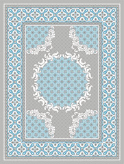 Obraz premium classic ornamental carpet rug design 72