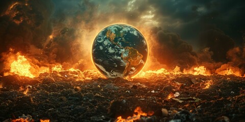 Obraz premium Fire and Ice