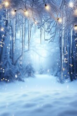 Winter Wonderland Icicles and Lights