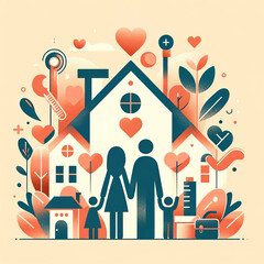 Logo design for family bonding