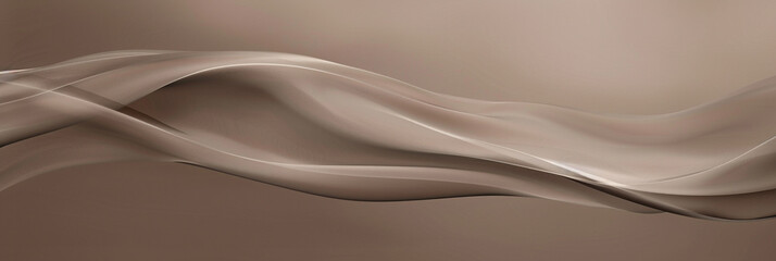 A soft taupe wave, subtle and refined, flows smoothly over a taupe background, symbolizing understated elegance.