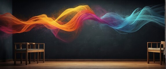 Abstract background on the Education theme .
