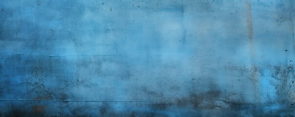 Blue wall texture rough background dark concrete floor old grunge background painted color stucco texture with copy space