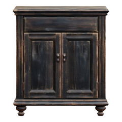 Accent cabinet isolated on transparent background