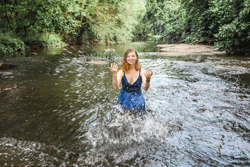 girl in the river