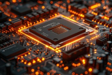 Microchip technology Background professional photography