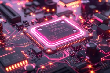 Microchip technology Background professional photography