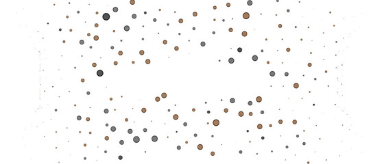 Radiant Festivity: Spectacular 3D Illustration Showcasing Radiating gold Confetti