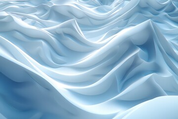 Fototapeta premium beautiful snow scenery on a sunny day professional photography