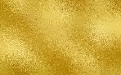 Vector gold foil texture background. Abstract gradient bright and shiny light reflection rough texture surface. Vector illustration for background, backdrop, web, wallpaper, print and design artwork.