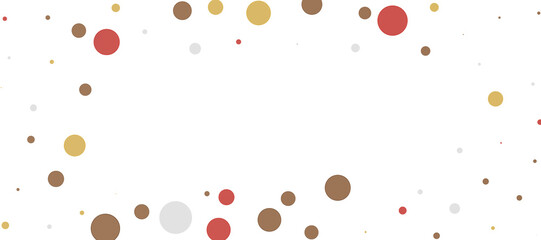 Multicolored paper confetti on transparent background. Realistic confetti flying. Colorful scattered items to holiday decorations.