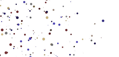 Enchanting Delight: Spectacular 3D Illustration Showcasing Enchanting gold Confetti