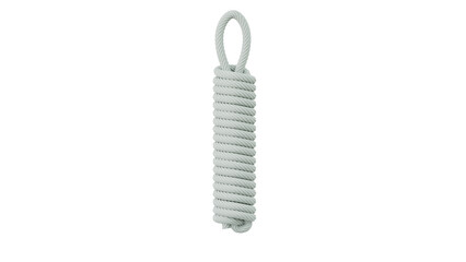 rope string with scout rope hitch knot 3D rendering