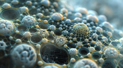 visão microscópica de corais - Papel de parede 