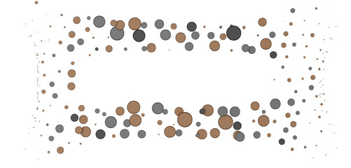 Confetti, paper triangle on the floor, fancy, colorful, celebration party