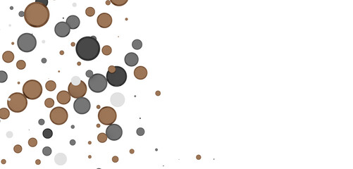  Multicolored confetti on white