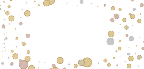 Sparkling Jubilation: Breathtaking 3D Illustration of Sparkling gold Confetti Celebration