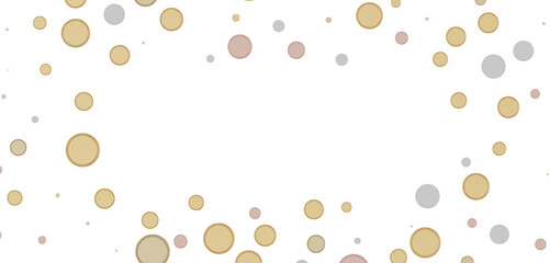 Sparkling Jubilation: Breathtaking 3D Illustration of Sparkling gold Confetti Celebration