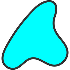 A Liquid Bubble Background Element