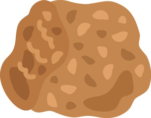 惣菜の、鶏の唐揚げのアイコンのイラスト