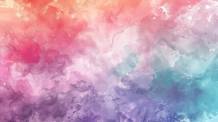 unique watercolor image, wallpaper painted with pastel colors, generated by AI