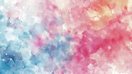 unique watercolor image, wallpaper painted with pastel colors, generated by AI