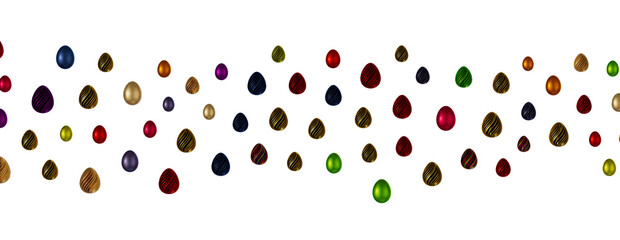 Hand painted easter eggs