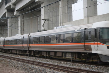 Fototapeta premium 篠ノ井線の電車