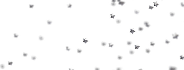 Astral Downpour: 3D Illustration Brings a Shower of Gold Stars