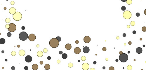 gold  Burst: Astonishing 3D Illustration of Bursting gold Confetti