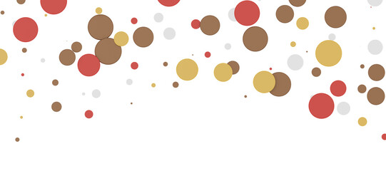 Multicolor confetti abstract background with a lot of falling pieces, isolated on a white background. Festive decorative tinsel element for design