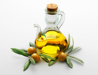 oil can with olive oil