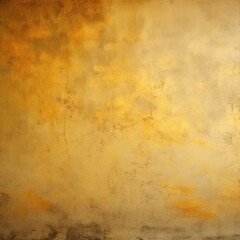 Gold wall texture rough background dark concrete floor old grunge background painted color stucco texture with copy space empty blank copyspace 