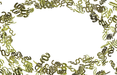 Paragraph article sign symbol 3d