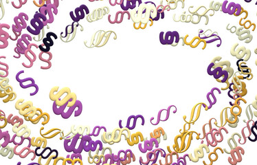 Law and justice concept modern