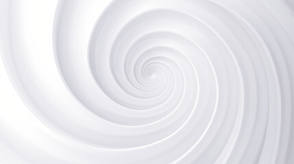 Abstract white and gray color, modern design stripes background with curve line, twirl pattern. 3D illustration.	