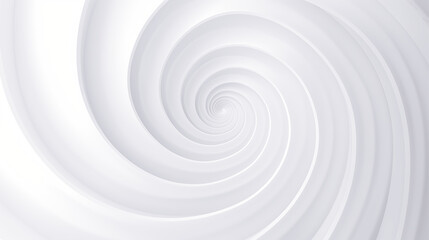 Obraz premium Abstract white and gray color, modern design stripes background with curve line, twirl pattern. 3D illustration. 