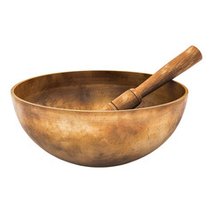 Single bowl isolated on transparent background