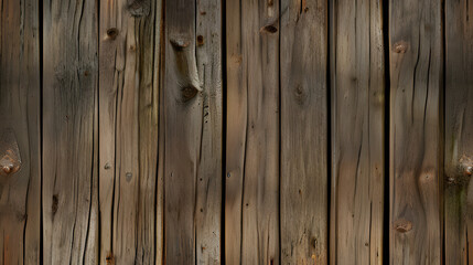 Naklejka premium Wood texture. Natural surface of wooden slats. Hardwood. Wooden board. A wall of planks. Decorative elements. Old realistic panel