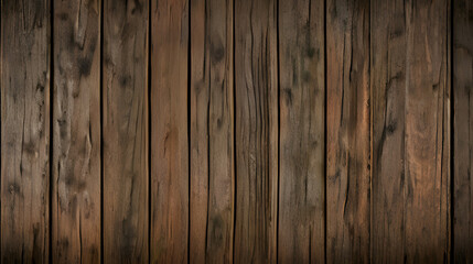 Fototapeta premium Wood texture. Natural surface of wooden slats. Hardwood. Wooden board. A wall of planks. Decorative elements. Old realistic panel