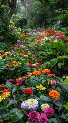 red and yellow flowers