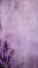 Lavender wall texture rough background dark concrete floor old grunge background painted color stucco texture with copy space