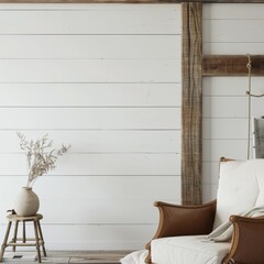 home interior design white cottage farmhouse stylish home interior design concept white wooden wall with cosy comfort natural material home decorate house design ideas