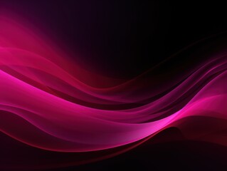 Magenta black white glowing abstract gradient shape on black grainy background minimal header cover poster design copyspace