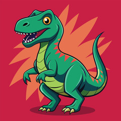 Dinosaur vector art for t-shirts design