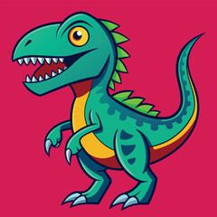 Dinosaur vector art for t-shirts design