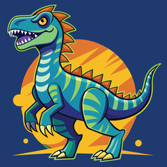Dinosaur vector art for t-shirts design